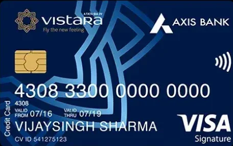 Axis Bank Vistara Signature Credit Card